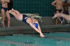 Swimming vs Babson  Wheaton College Swimming & Diving vs Babson College. - Photo By: KEITH NORDSTROM : Wheaton, Swimming